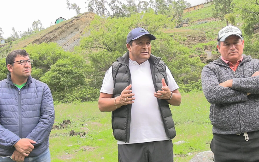 ALCALDE PROVINCIAL HERNÁN VÁSQUEZ SAAVEDRA ENCAMINA ACCIONES PARA LA CONSTRUCCIÓN DE LA PTAR