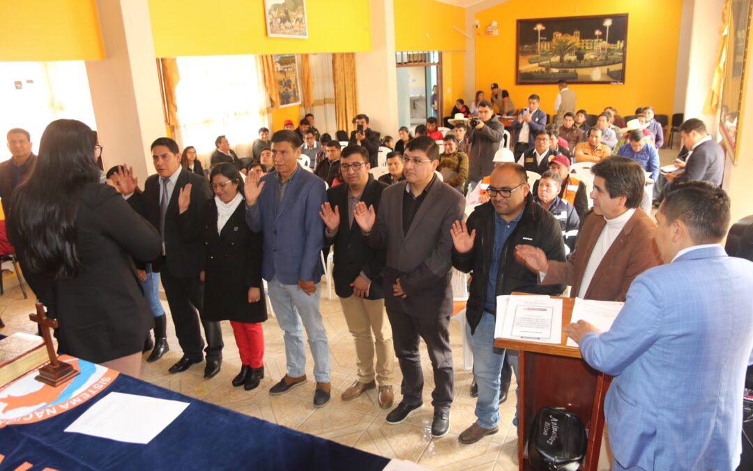 CONFORMAN GRUPO DE TRABAJO EN GESTIÓN DE RIESGO DE DESASTRES Y PLATAFORMA DE DEFENSA CIVIL Y GESTIÓN DE RIESGOS